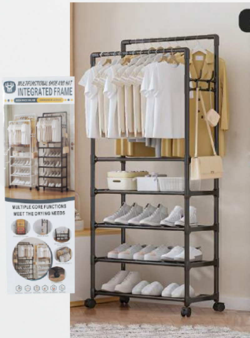 Comprar Organizador De Zapatos Con Perchero Dobl en Electroshopy